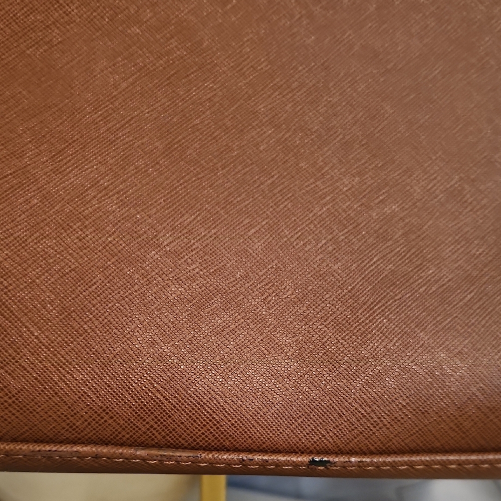 Calvin Klein Tan Leather Shoulder Bag - Picture 5 of 11